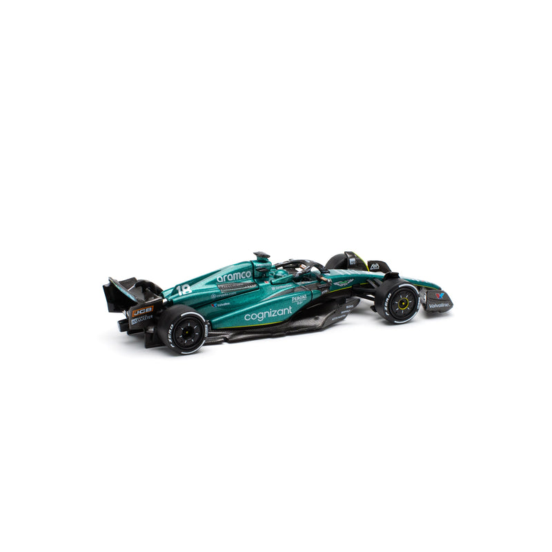 POPRACE Aston Martin AMR23 Lance Stroll 1/64 OFICIAL DE JAPÓN