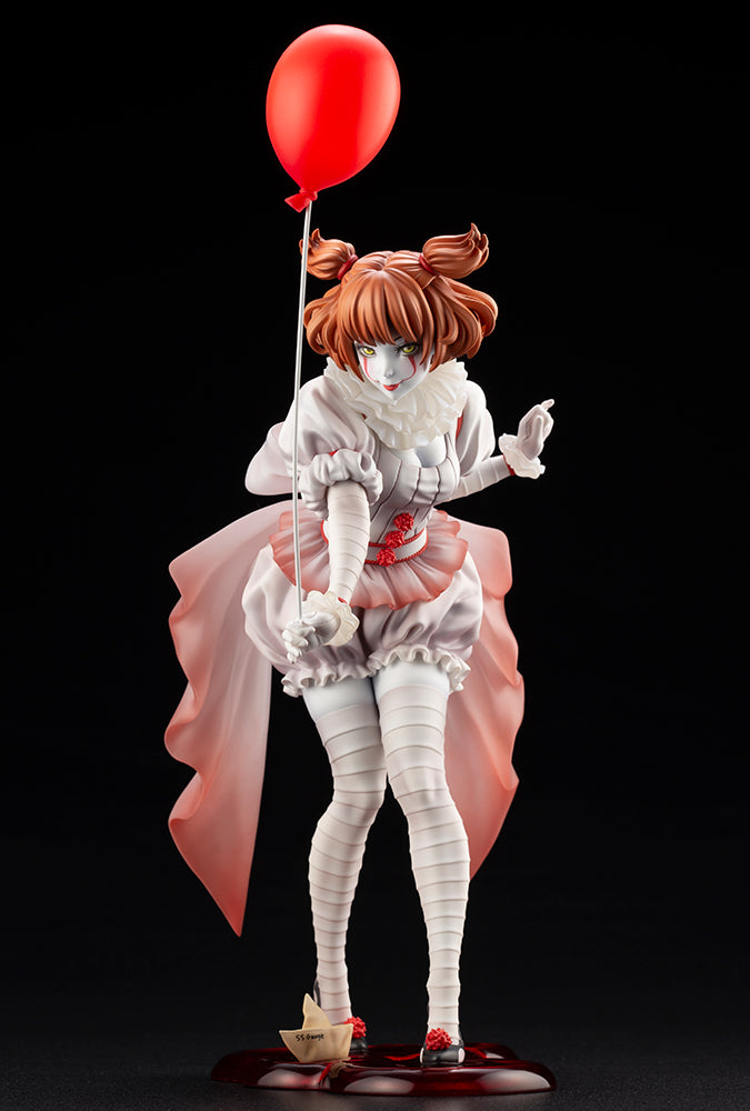 Kotobukiya Horror Bishoujo – Pennywise (2017) Monochrome Ver. 1:7 – PVC-Figur Von Shunya Yamashita Kotobukiya Horror Bishoujo – Pennywise (2017) Monochrome Ver. 1:7 – PVC-Figur Von Shunya Yamashita