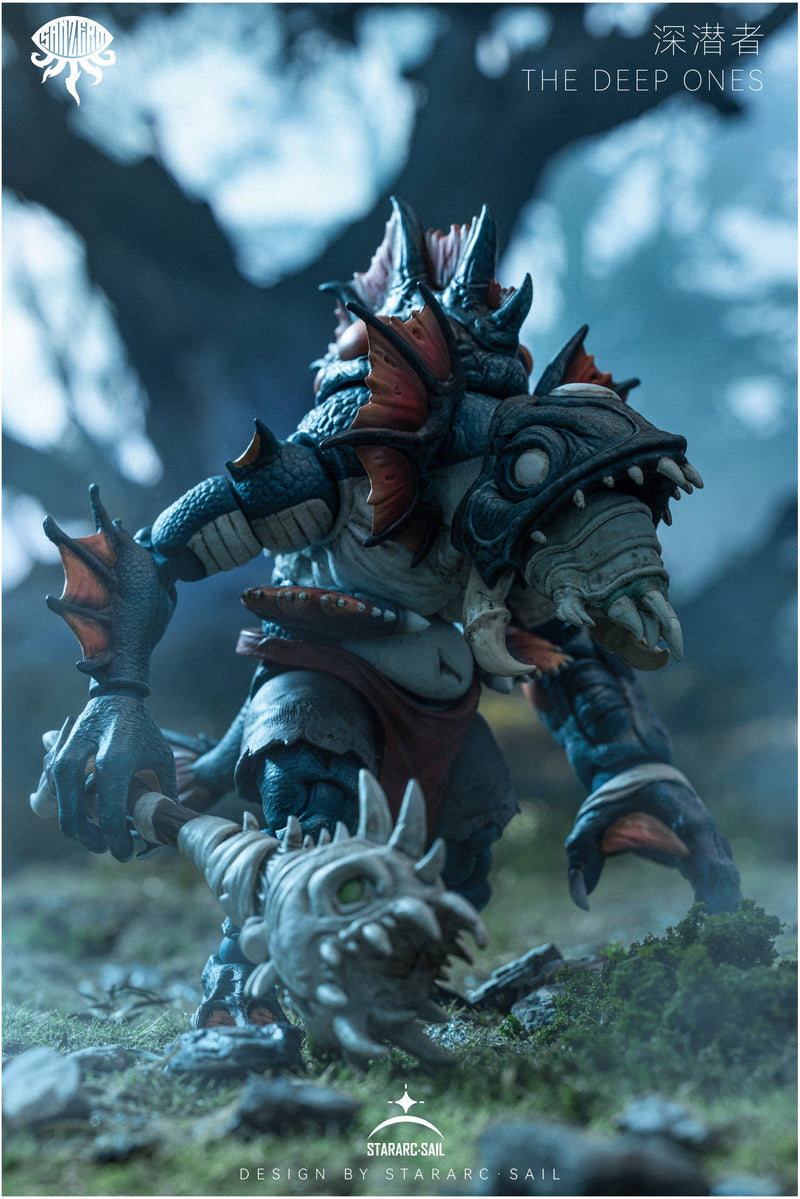 STARARC TOYS San Zero Series The Deep Ones Orange Action Figure JAPON OFFICIEL