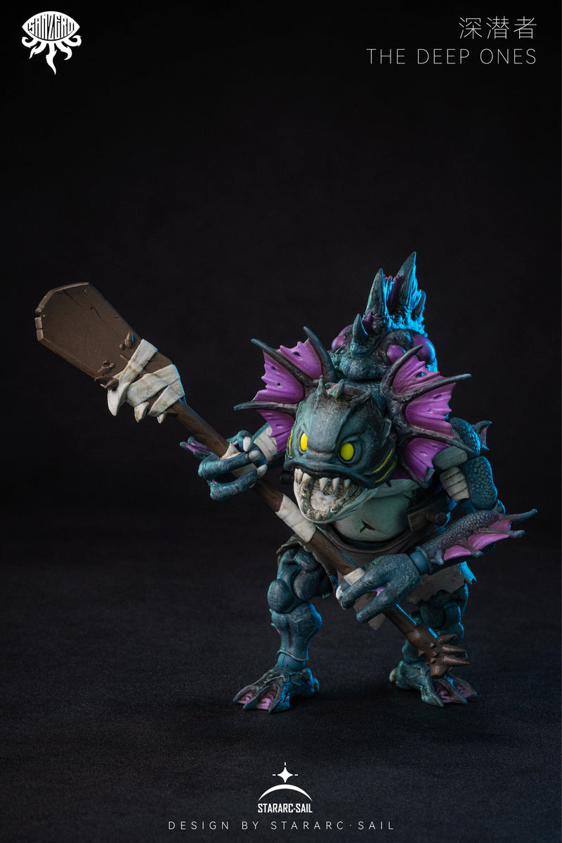 STARARC TOYS San Zero Series The Deep Ones Figura de acción morada OFICIAL DE JAPÓN