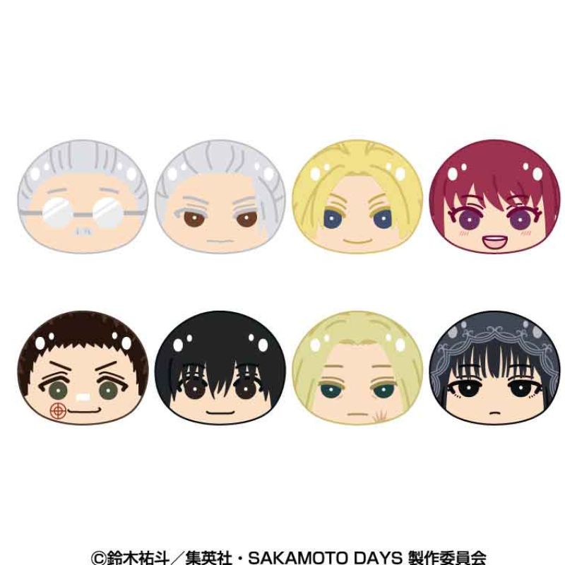 Ensky Omanjuu Niginigi Mascot SAKAMOTO DAYS Complete Set BOX Plush JAPAN