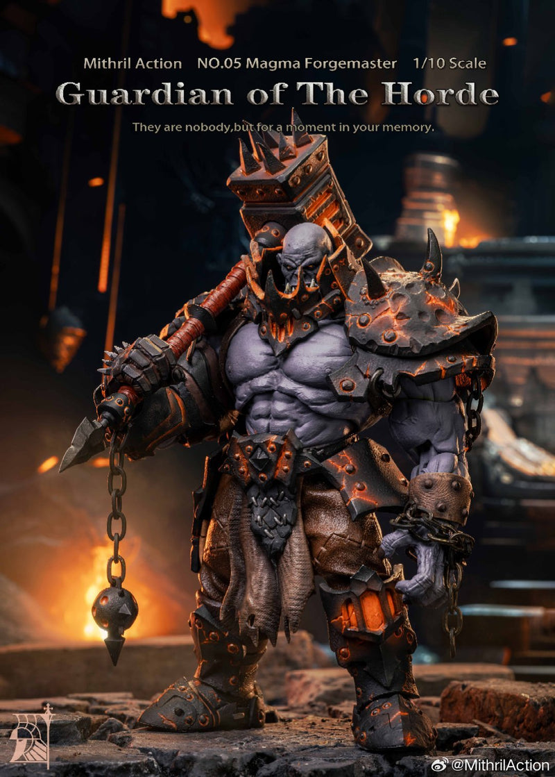 Mithril Action Guardian of The Horde No.05 Magma Forgemaster 1/10 Action Figure