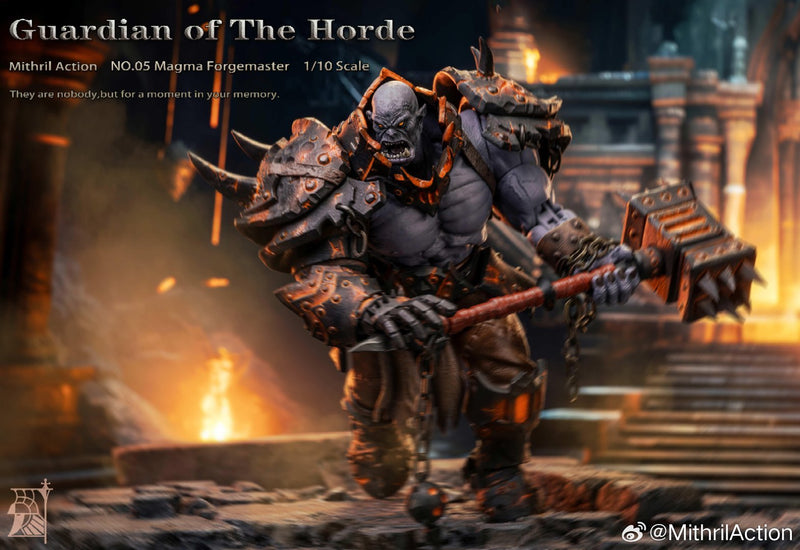 Mithril Action Guardian of The Horde No.05 Magma Forgemaster 1/10 Action Figure