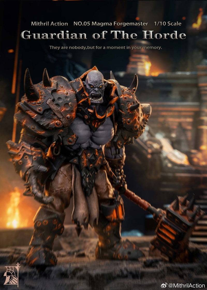 Mithril Action Guardian of The Horde No.05 Magma Forgemaster 1/10 Action Figure