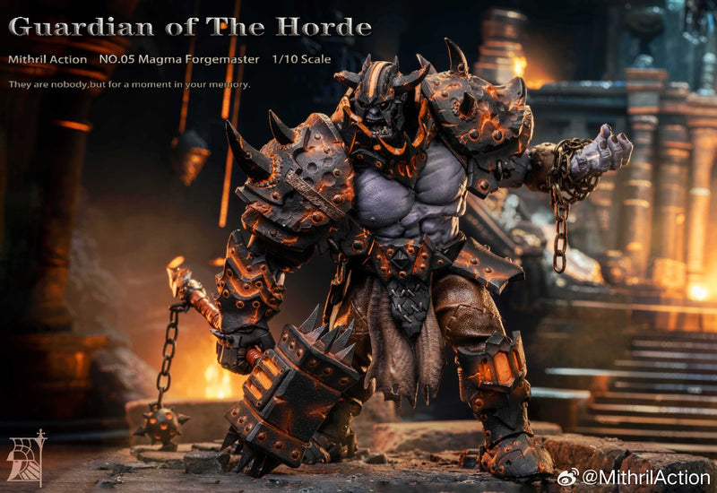 Mithril Action Guardian of The Horde No.05 Magma Forgemaster 1/10 Action Figure