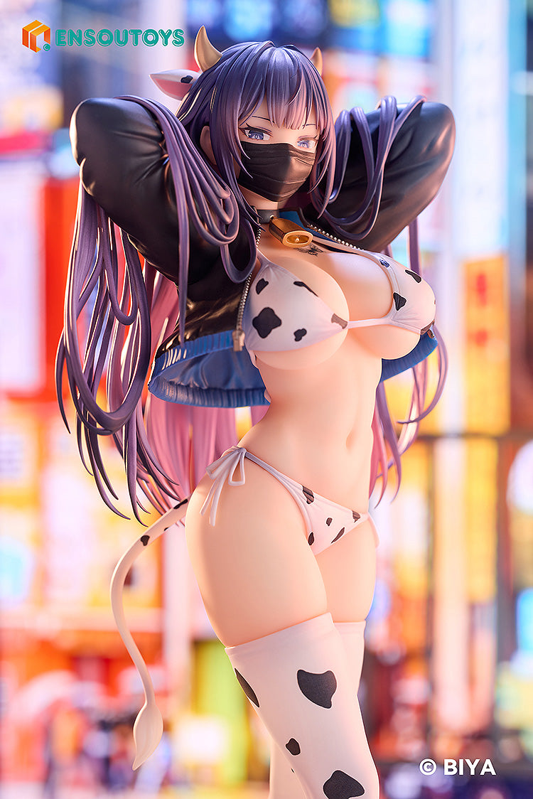 ENSOUTOYS BIYA Personagem Original Yuna Cow Bikini Ver. Figura 1/6 JAPÃO OFICIAL