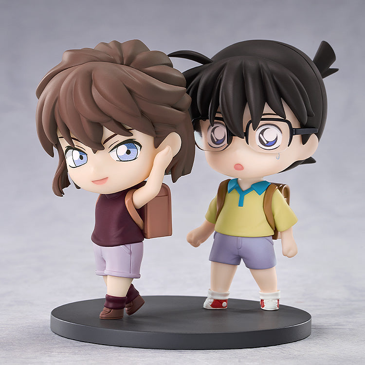 Good Smile Arts Shanghai Qset + Detetive Conan Edogawa e Ai Haibara Figura JAPÃO