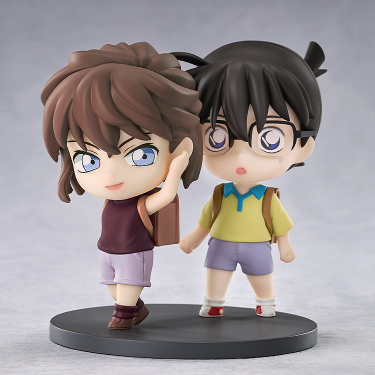 Good Smile Arts Shanghai Qset + Detetive Conan Edogawa e Ai Haibara Figura JAPÃO