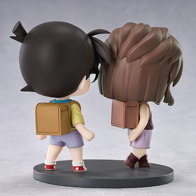 Good Smile Arts Shanghai Qset + Detetive Conan Edogawa e Ai Haibara Figura JAPÃO