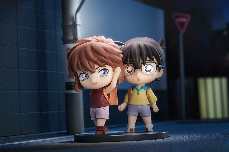 Good Smile Arts Shanghai Qset + Detetive Conan Edogawa e Ai Haibara Figura JAPÃO