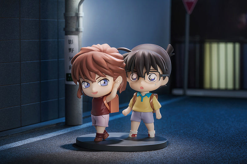 Good Smile Arts Shanghai Qset + Detetive Conan Edogawa e Ai Haibara Figura JAPÃO