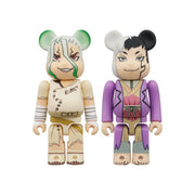 BE@RBRICK Dr.STONE Senku Ishigami & Gen Asagiri 2PCS Set Action Figure JAPAN