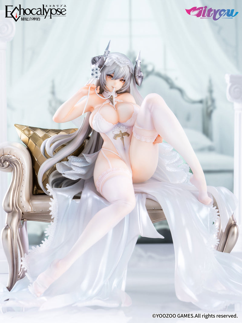 Mityou Echocalypse Lilith Pure White Pledge Ver. 1/7 Figure JAPAN OFFICIAL