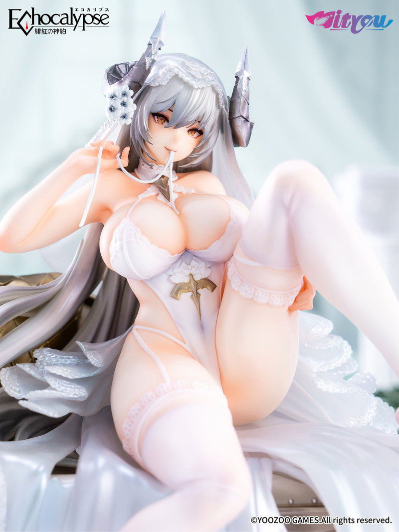 Mityou Echocalypse Lilith Pure White Pledge Ver. 1/7 Figure JAPAN OFFICIAL