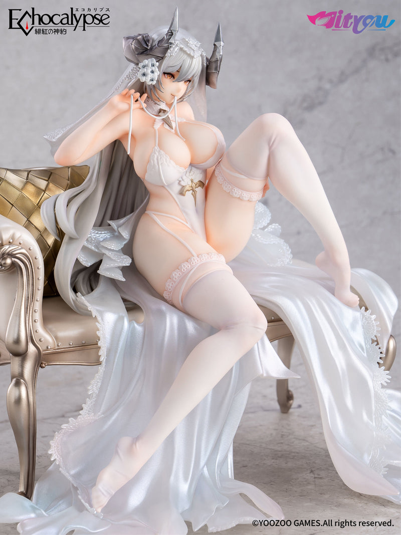 Mityou Echocalypse Lilith Pure White Pledge Ver. 1/7 Figure JAPAN OFFICIAL