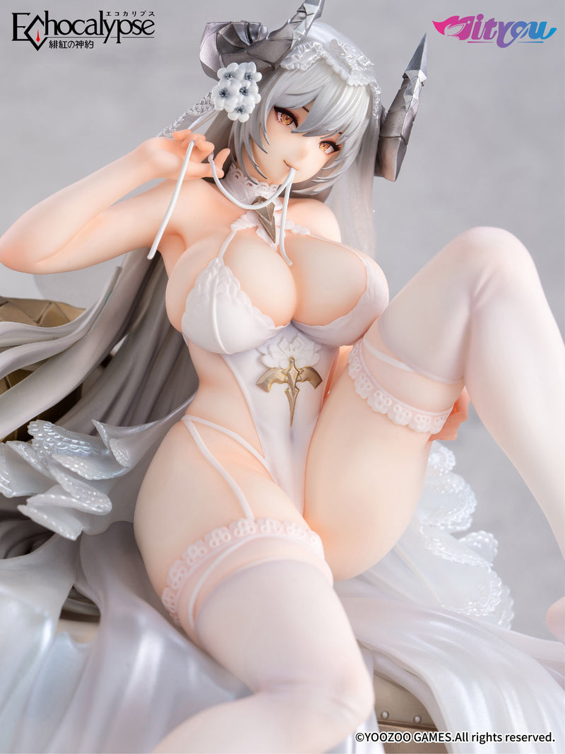 Mityou Echocalypse Lilith Pure White Pledge Ver. 1/7 Figure JAPAN OFFICIAL
