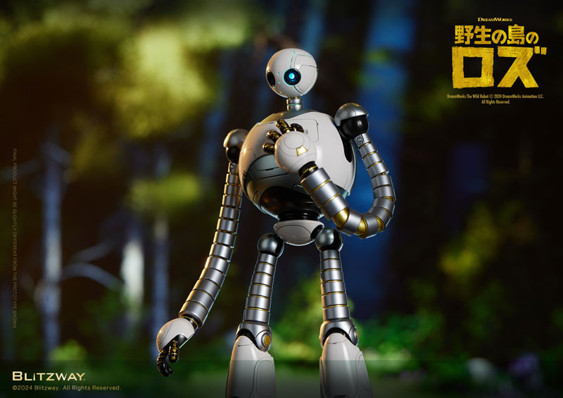 Blitzway The Wild Robot Roz Action Figure JAPAN OFFICIAL