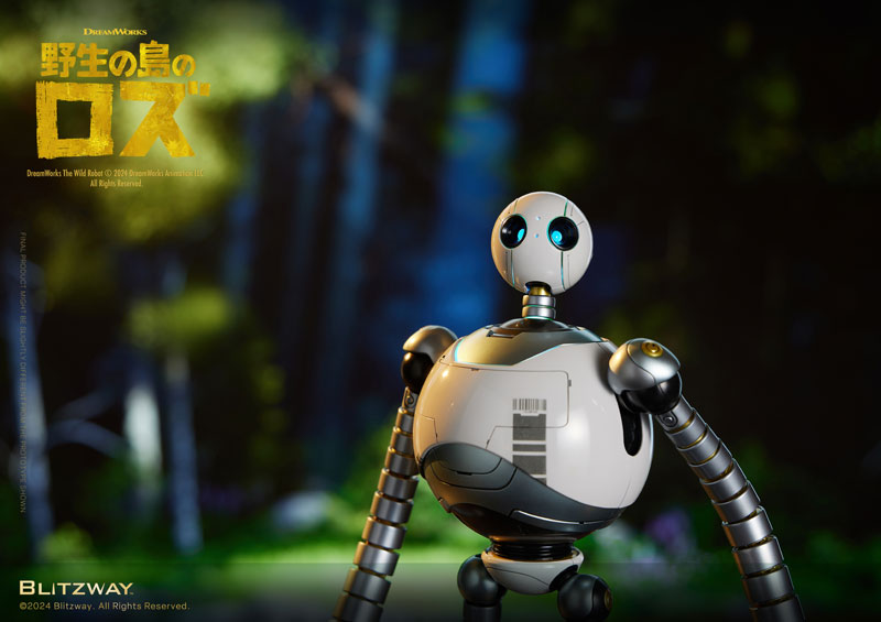 Blitzway The Wild Robot Roz Action Figure JAPAN OFFICIAL