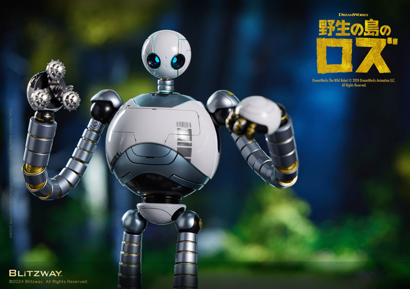 Blitzway The Wild Robot Roz Action Figure JAPAN OFFICIAL