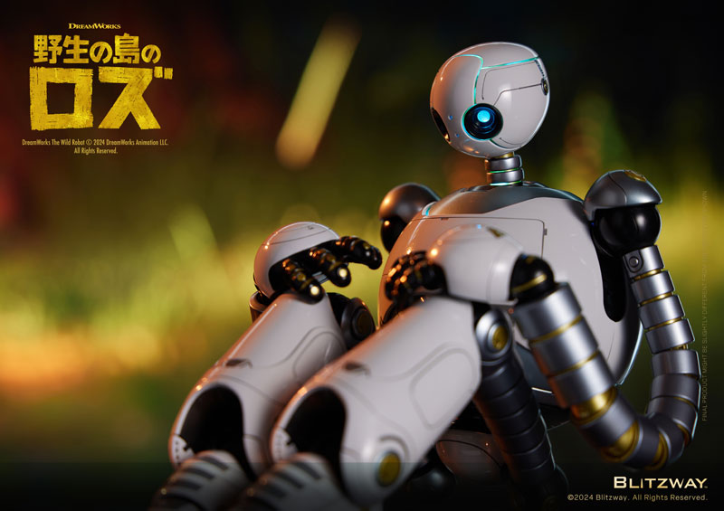 Blitzway The Wild Robot Roz Action Figure JAPAN OFFICIAL
