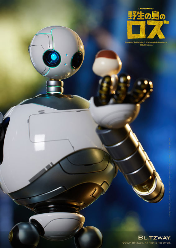 Blitzway The Wild Robot Roz Action Figure JAPAN OFFICIAL