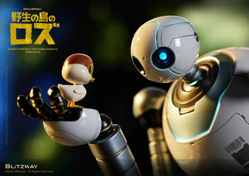 Blitzway The Wild Robot Roz Action Figure JAPAN OFFICIAL