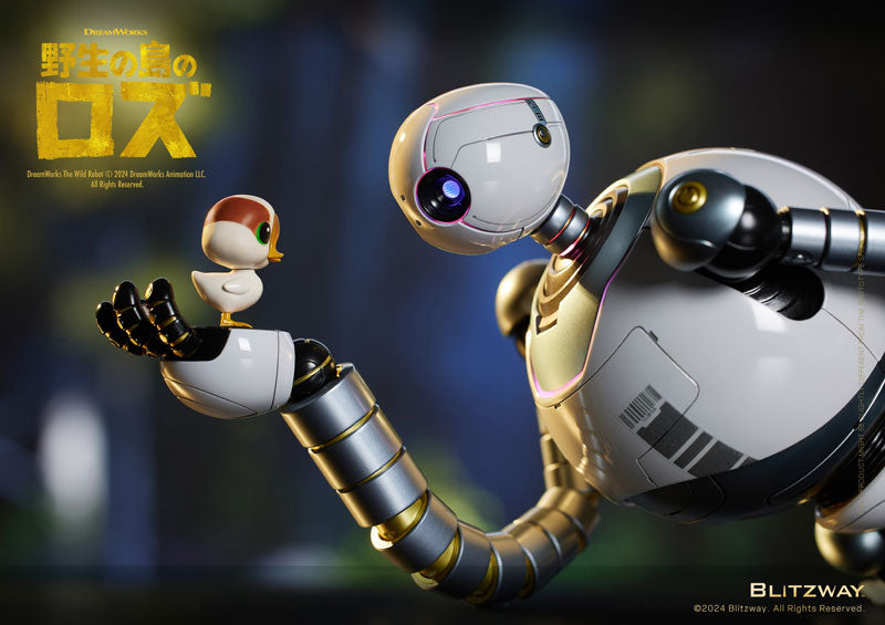 Blitzway The Wild Robot Roz Action Figure JAPAN OFFICIAL