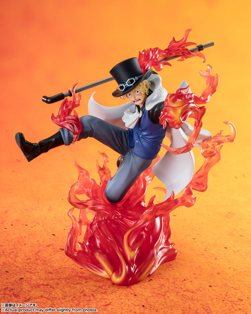BANDAI Figuarts ZERO Chougekisen ONE PIECE Sabo Hiken Otebisha Figura JAPÓN