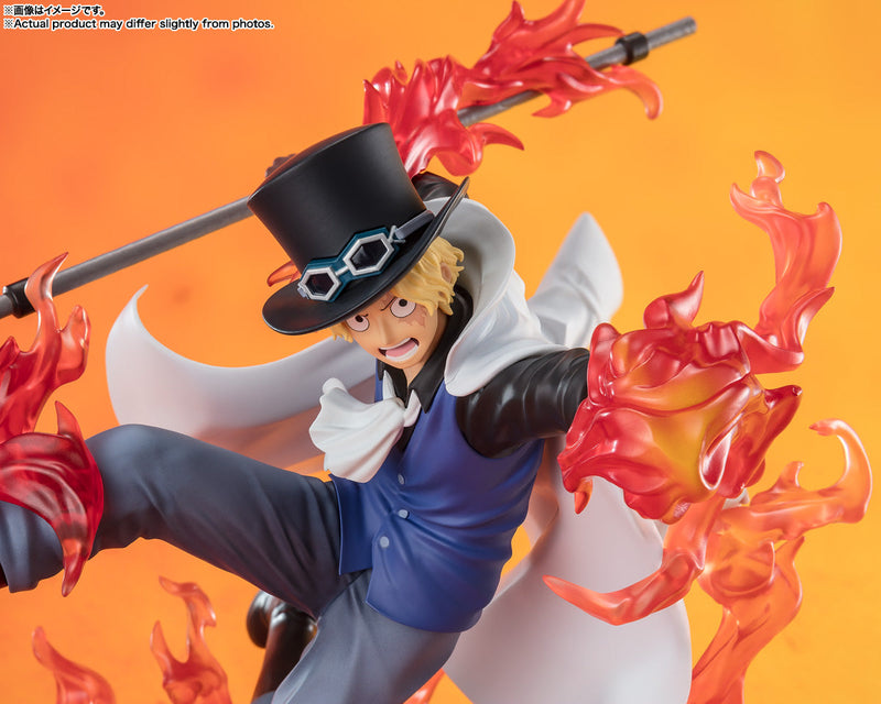 BANDAI Figuarts ZERO Chougekisen ONE PIECE Sabo Hiken Otebisha Figura JAPÓN