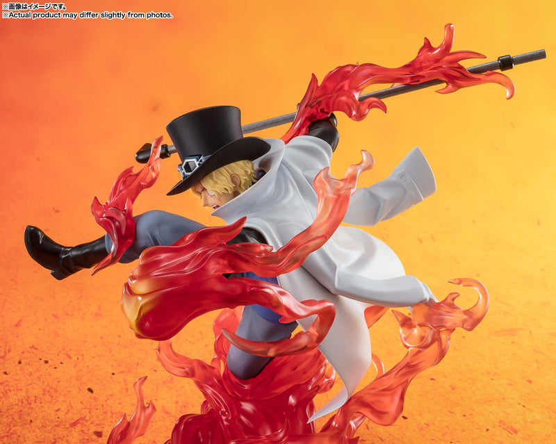 BANDAI Figuarts ZERO Chougekisen ONE PIECE Sabo Hiken Otebisha Figura JAPÓN