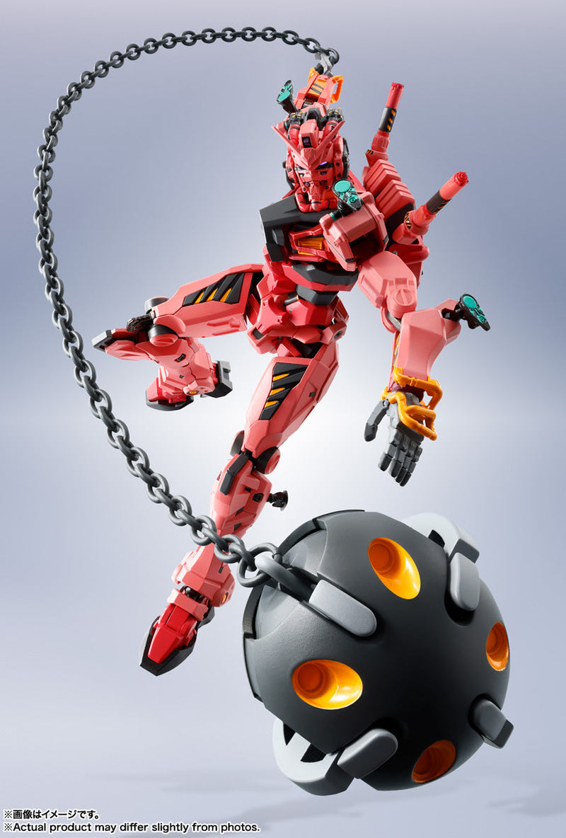 Metal Robot Spirits SIDE MS Mobile Suit Gundam GQuuuuuuX Red Gundam Figura JAPÃO