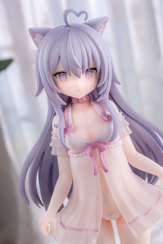 XINGLUOGUAN Studio Uchi no Neko Chan Nuo Mi Mi 1/7 Figura OFICIAL DE JAPÓN