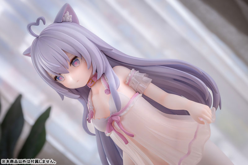 XINGLUOGUAN Studio Uchi no Neko Chan Nuo Mi Mi 1/7 Figura OFICIAL DE JAPÓN