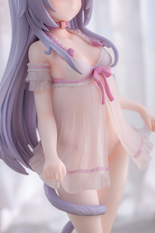 XINGLUOGUAN Studio Uchi no Neko Chan Nuo Mi Mi 1/7 Figura OFICIAL DE JAPÓN