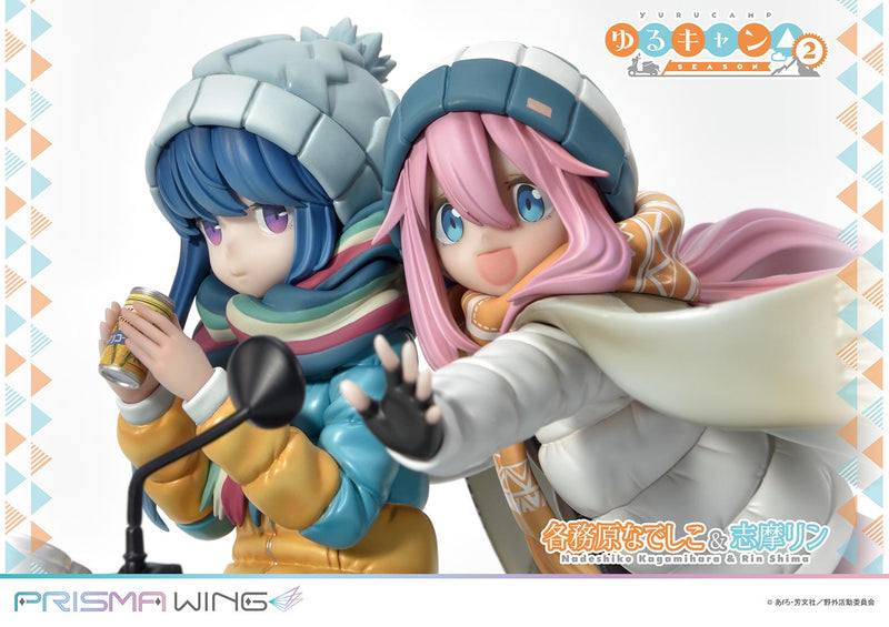 Figura Prime 1 Studio PRISMA WING Yuru Camp Nadeshiko Kagamihara y Rin Shima 1/7