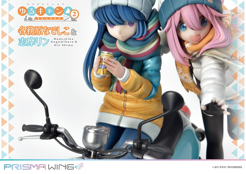 Figura Prime 1 Studio PRISMA WING Yuru Camp Nadeshiko Kagamihara y Rin Shima 1/7