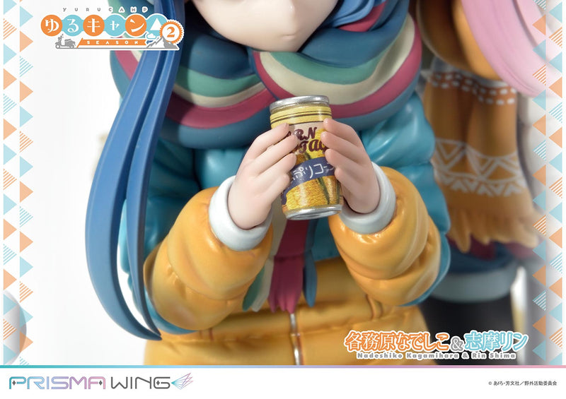 Figura Prime 1 Studio PRISMA WING Yuru Camp Nadeshiko Kagamihara y Rin Shima 1/7