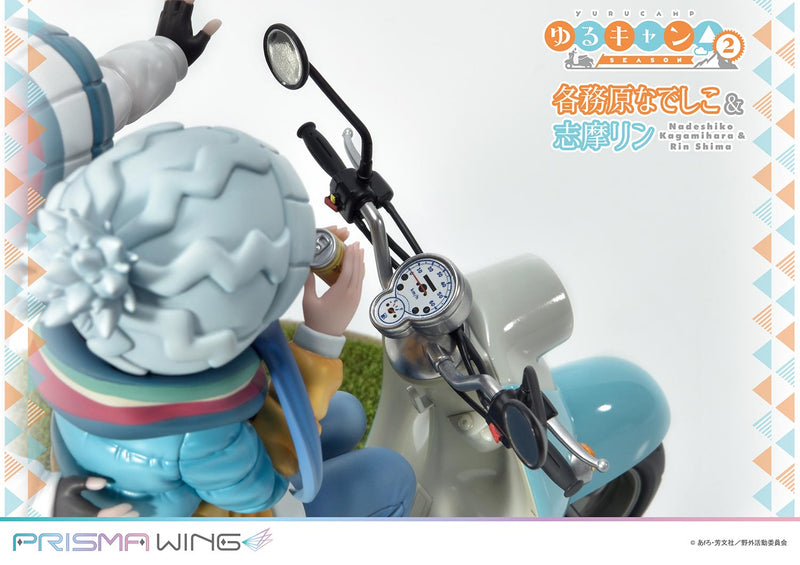 Figura Prime 1 Studio PRISMA WING Yuru Camp Nadeshiko Kagamihara y Rin Shima 1/7