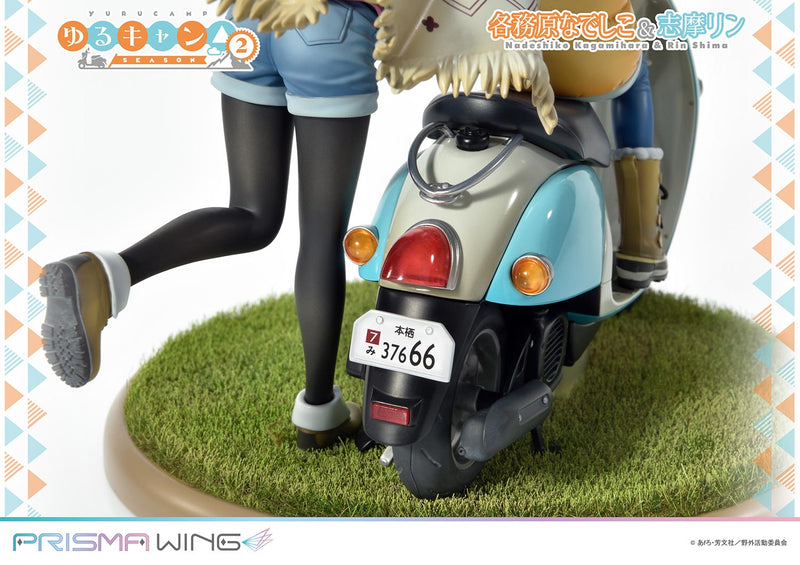 Figura Prime 1 Studio PRISMA WING Yuru Camp Nadeshiko Kagamihara y Rin Shima 1/7