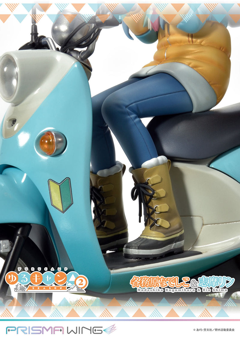 Figura Prime 1 Studio PRISMA WING Yuru Camp Nadeshiko Kagamihara y Rin Shima 1/7
