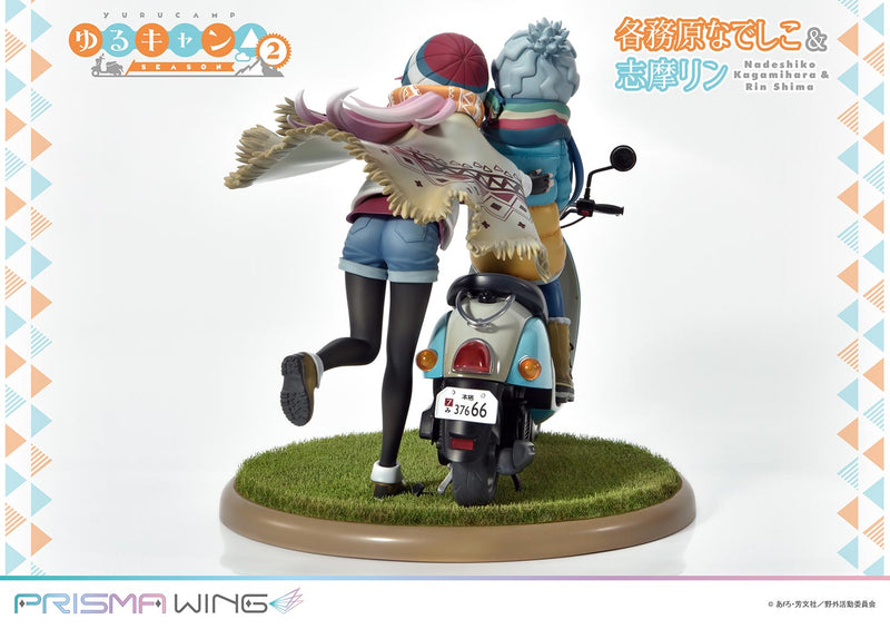 Figura Prime 1 Studio PRISMA WING Yuru Camp Nadeshiko Kagamihara y Rin Shima 1/7