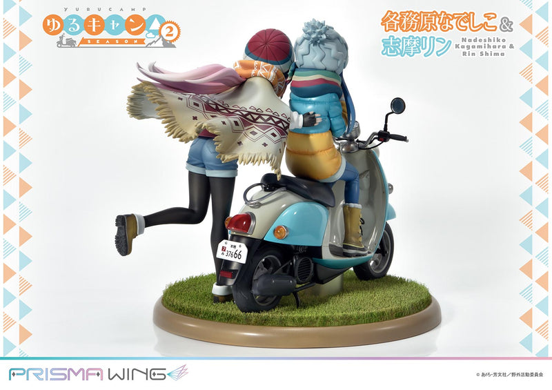 Figura Prime 1 Studio PRISMA WING Yuru Camp Nadeshiko Kagamihara y Rin Shima 1/7