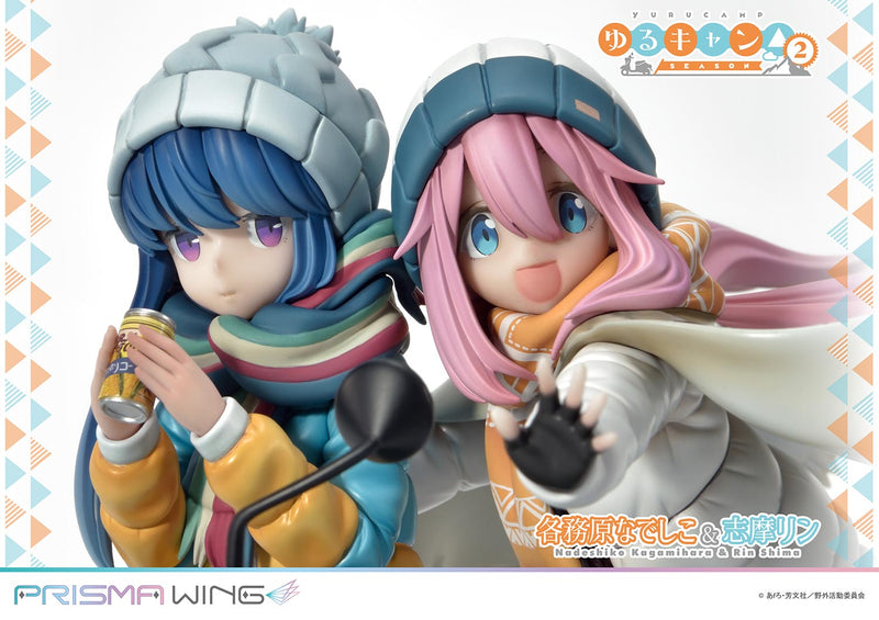 Figura Prime 1 Studio PRISMA WING Yuru Camp Nadeshiko Kagamihara y Rin Shima 1/7