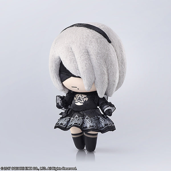 Square Enix NieR:Automata 2B YoRHa No.2 Typ B Mini-Plüschpuppe JAPAN OFFIZIELL