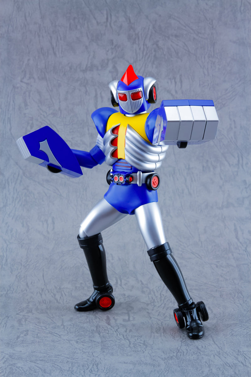 JUGUETES DE ACCIÓN Tokusatsu Goukin Space Ironmen Kyodyne Grounzel Figura de acción JAPÓN