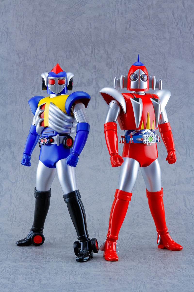 JUGUETES DE ACCIÓN Tokusatsu Goukin Space Ironmen Kyodyne Grounzel Figura de acción JAPÓN