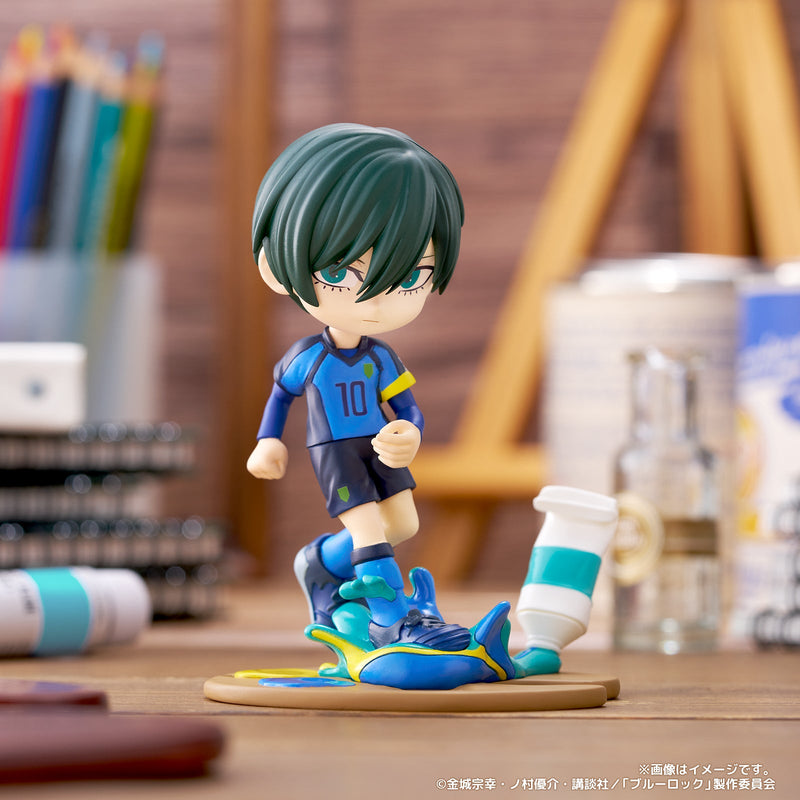 Bushiroad Creative PalVerse Pálido. LOOK AZUL Figura Rin Itoshi OFICIAL DE JAPÓN
