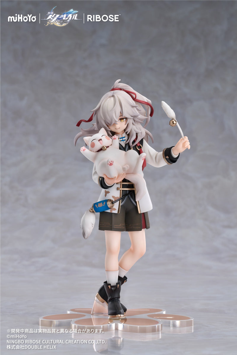 RIBOSE RISE UP+ Honkai Star Rail Chibi Cat Series Figura Jing Yuan Ver. Figura