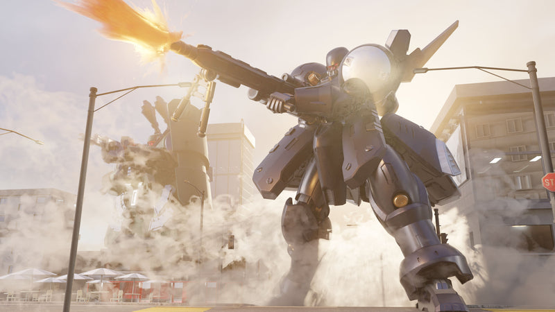 SHEIK MAINLAND Ultra Action Trooper Series ZA-11 ZYKLON Blue 1/144 Model Kit