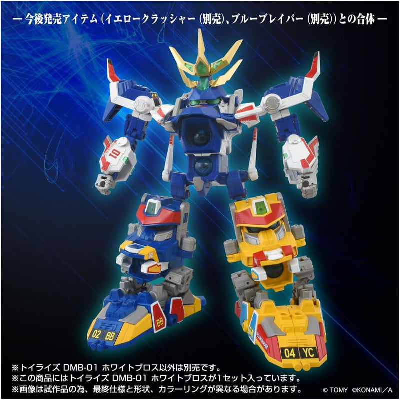 Takara Tomy Toyrise DMB-01 White Blows Figura de acción OFICIAL DE JAPÓN